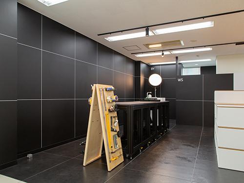 ６つのスペースの中の一つ、工作スペース